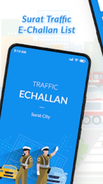 Traffic E-Challan Surat City P