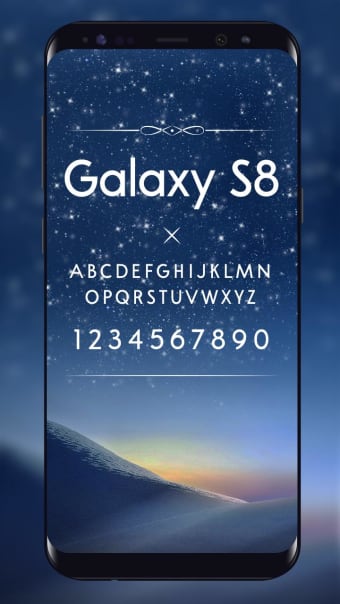 Galaxy S8 Font for Samsung FlipFont Cool Fonts