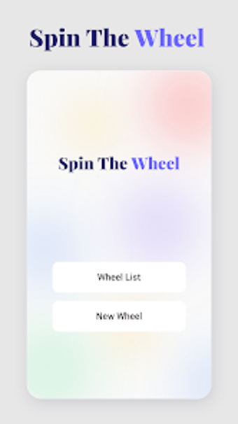 Spin The Wheel