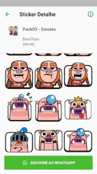 Clash Royale Stickers For Whatsapp
