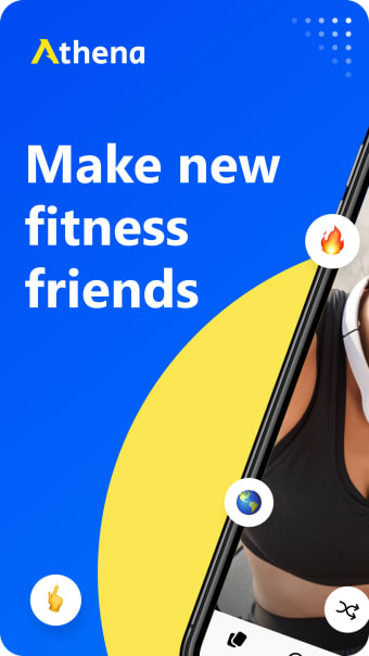 Athena: Fitness friends  chat