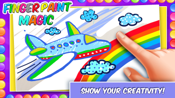 Fingerpaint Magic Draw and Color by Finger