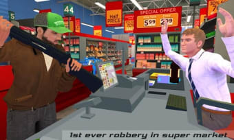 Supermarket Robbery Crime Mad City Russian Mafia