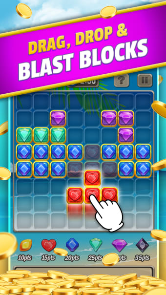 Jewel Blitz: Block Puzzle