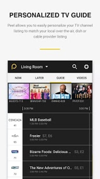 Peel Smart Remote TV Guide