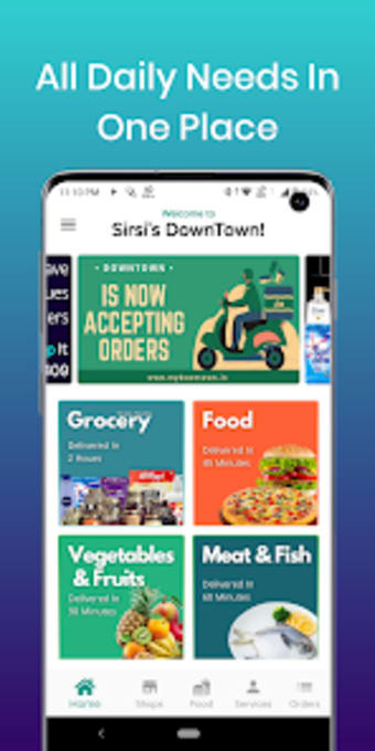 DownTown - Local shopping app