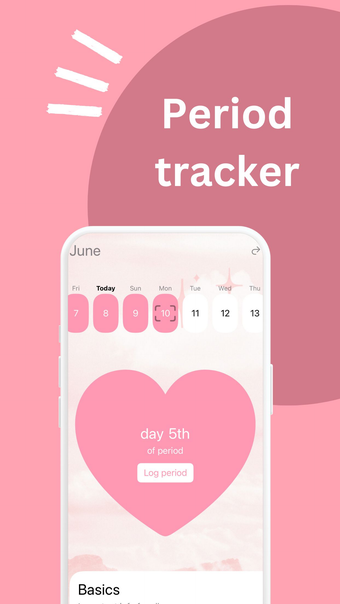 Period tracker - roony