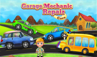 Garage Mechanic Repair Cars - Vehicles Kids Game