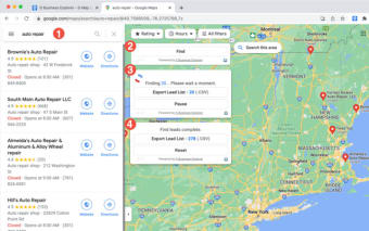 G Business Explorer - G Map Leads Finder