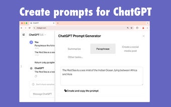 ChatGPT Prompt Generator