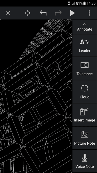 CorelCAD Mobile - .DWG CAD annotation  design