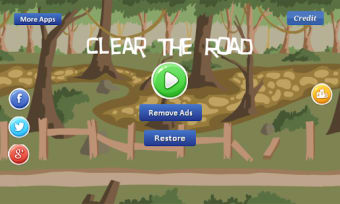 Clear The Road - remove rocks