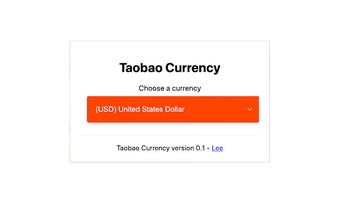 Taobao Currency