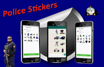 Police Stickers WAStickerApps