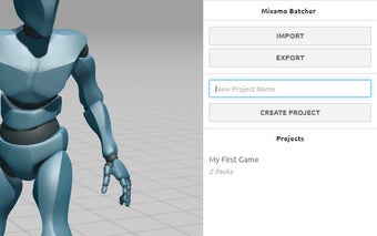 Mixamo Batcher