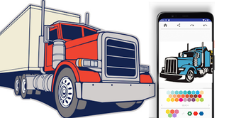 Truck Coloring Pages