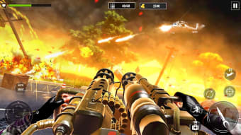 Machine Gun Strike: Guns Games
