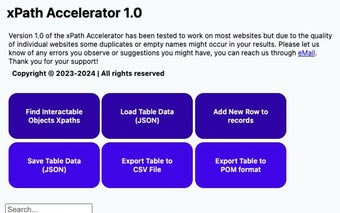 xPath Accelerator