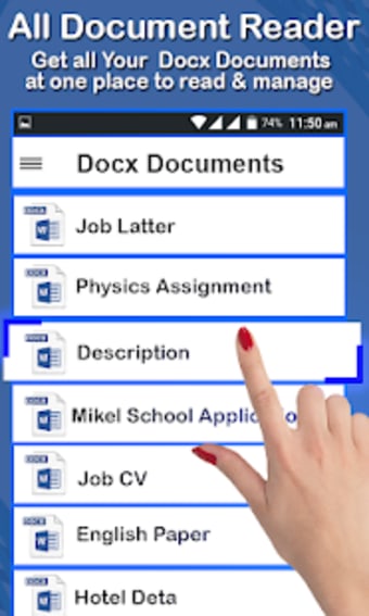 Documents reader:ebooks reader pdf reader