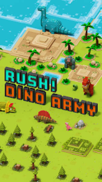Dino Warfare : Rush Dino Army