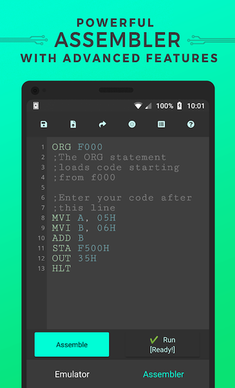 8085 • Neutrino Simulator and Assembler