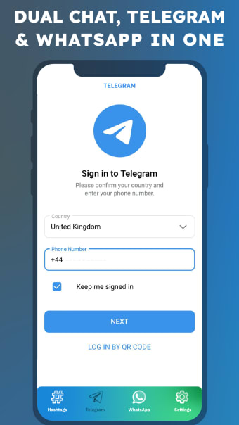 Telegram Dual Chat Messenger