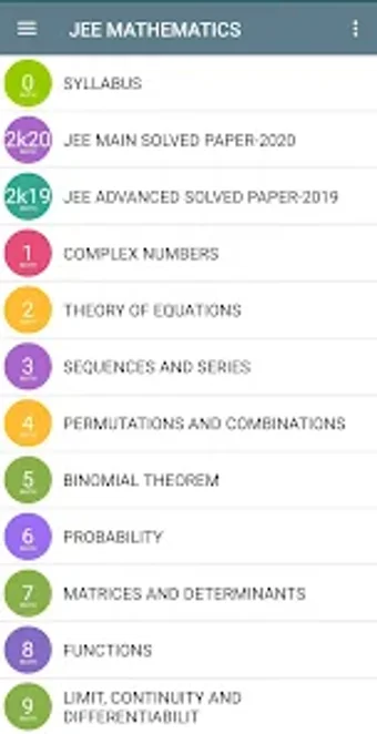 MATHEMATICS - JEE SOLVED PAPER