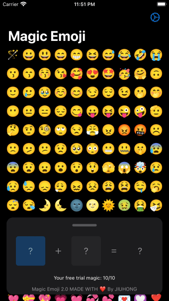 Magic Emoji: merge two emojis