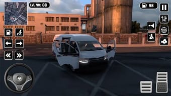 School Van Simulator Driving