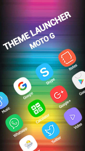 Launcher For Motorola Moto G pro themes