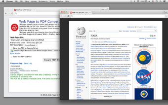 Web Page to PDF Converter
