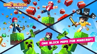 Craft One Block Survival Maps