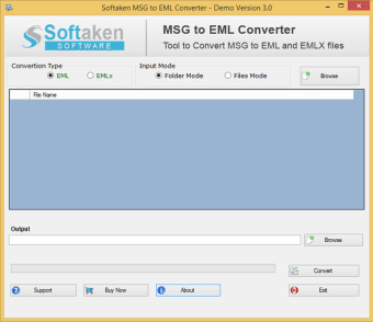 Softaken MSG to EML Converter