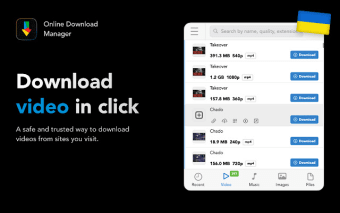 Online Download Manager - Video Downloader