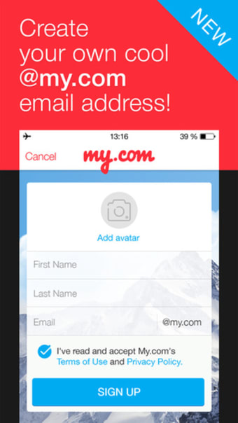 E-mail Client App  myMail
