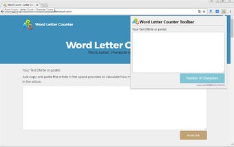 Word Letter Counter