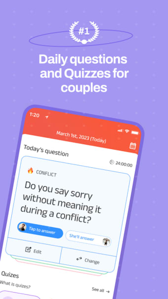 Kuizu - App for couples