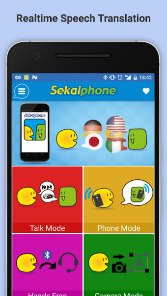 Speech Translation:SEKAI PHONE