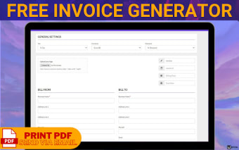 Free Invoice Generator - InvoiceStal