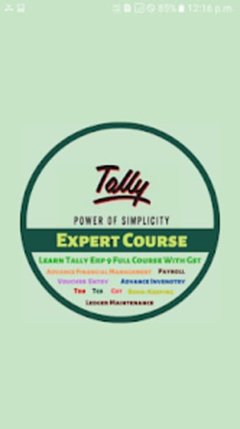 Learn Tally ERP 9 Experts Cour