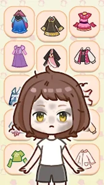 Dress Up Doll: Chibi Makeup