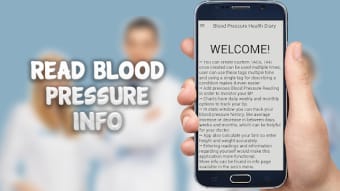 Blood Pressure Checker Test Scan : Log Diary