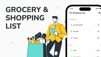 Grocery  Shopping list app