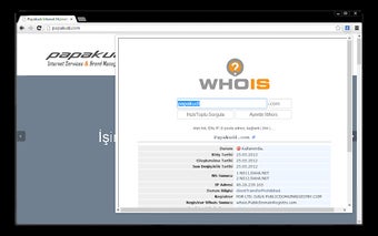 Whois Checker By Ugur KAZDAL