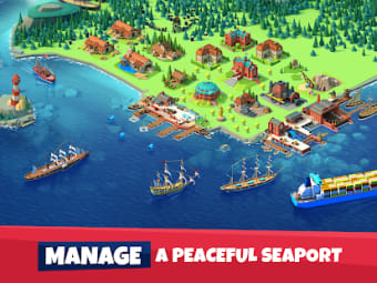 Sea port: Ship Simulator  Strategy Tycoon Game