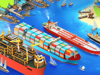 Sea port: Ship Simulator  Strategy Tycoon Game