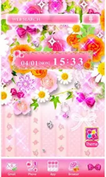 Flower Garden Wallpaper Theme