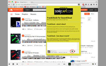 TrackCheck for SoundCloud