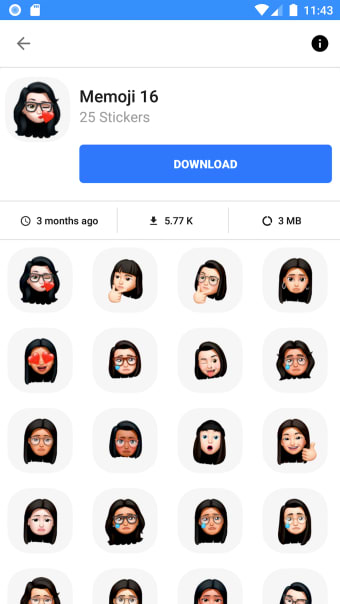 Memoji Stickers for WhatsApp Chat: Avatar 3D Emoji