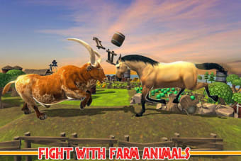 Angry Bull City Attack: Wild Bull Simulator Games
